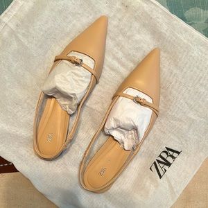 Brand new slingback flats. Size 5